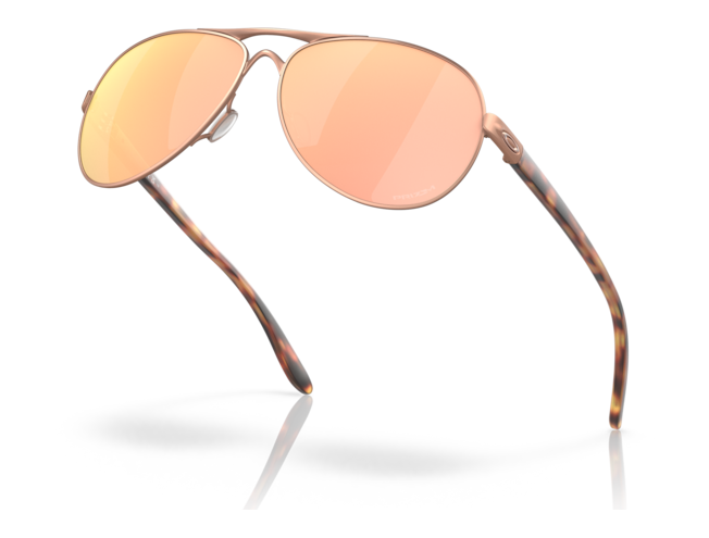 Päikeseprillid OAKLEY Feedback Satin Rose Gold Prizm Rose Gold