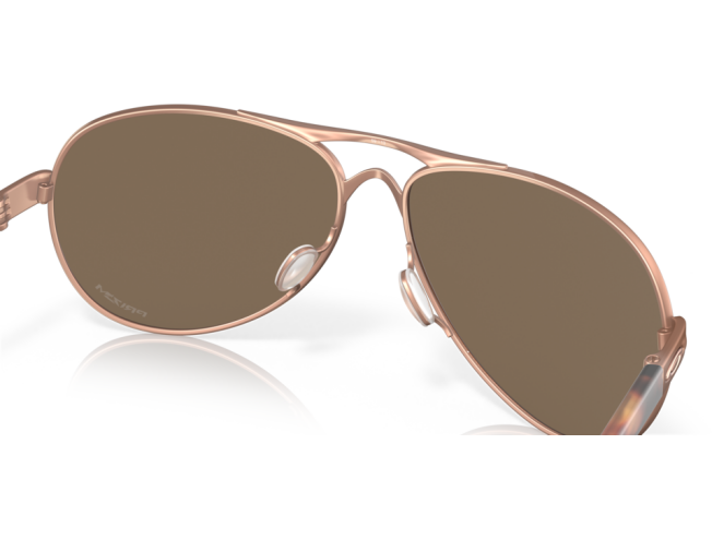 Päikeseprillid OAKLEY Feedback Satin Rose Gold Prizm Rose Gold