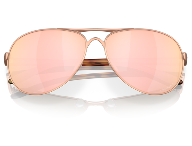 Päikeseprillid OAKLEY Feedback Satin Rose Gold Prizm Rose Gold