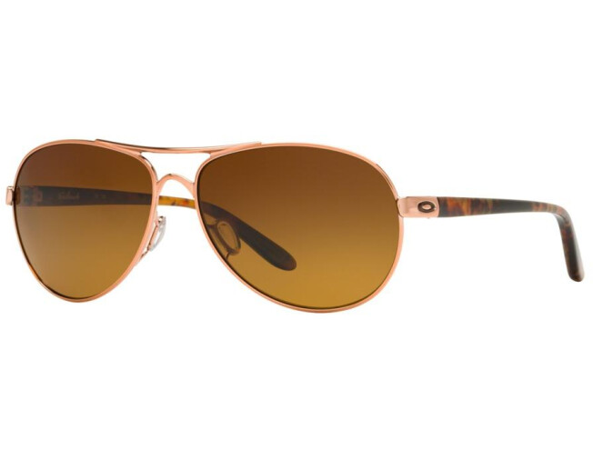 Päikeseprillid OAKLEY Feedback Rose Gold Brown Gradient Polarized