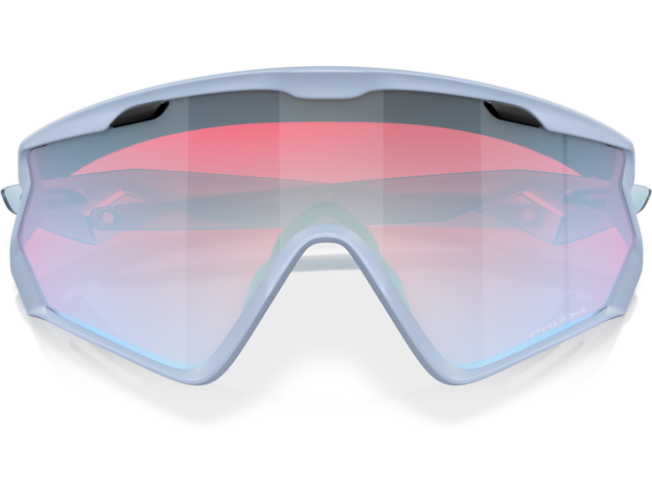 Päikeseprillid OAKLEY Wind Jacket 2.0 Matte Transparent Stonewash Prizm Snow Sapphire