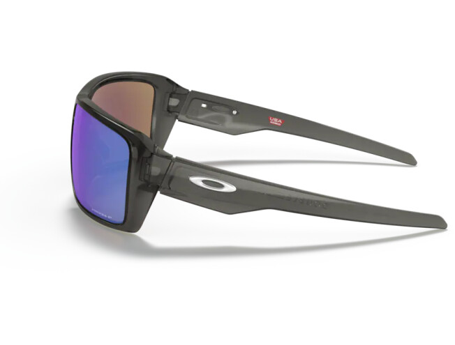 Päikeseprillid OAKLEY Double Edge Grey Smoke Prizm Sapphire Polarized