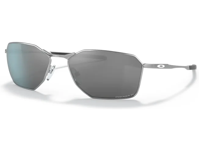 P&auml;ikeseprillid OAKLEY Savitar Satin Chrome Prizm Black Polarized