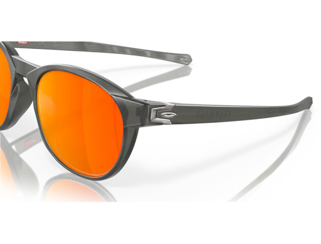 Päikeseprillid OAKLEY Reedmace Matte Grey Smoke Prizm Ruby Polarized