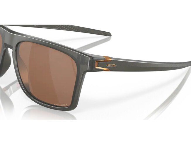 Päikeseprillid OAKLEY Leffingwell Matte Grey Smoke Prizm Tungsten