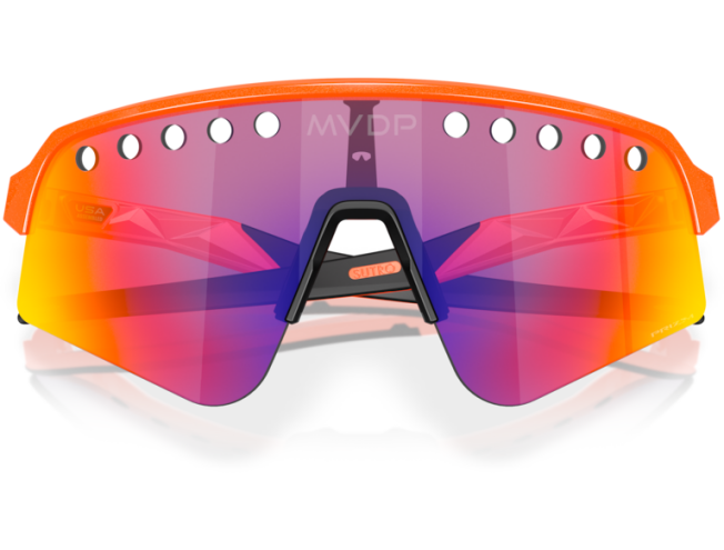 Päikeseprillid OAKLEY Sutro Lite Sweep Mathieu Van Der Poel Orange Sparkle Prizm Road