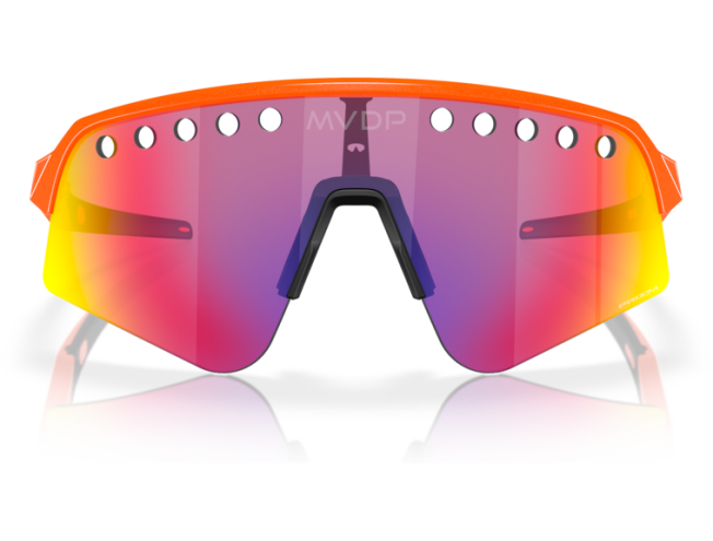 Päikeseprillid OAKLEY Sutro Lite Sweep Mathieu Van Der Poel Orange Sparkle Prizm Road
