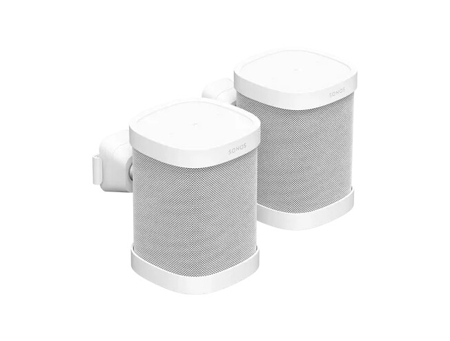 Sonos One seinakinnitus 2tk - valge