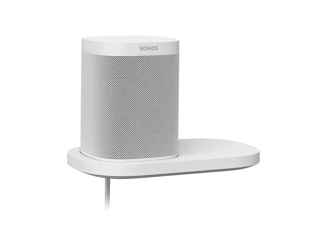 Sonos One riiul valge