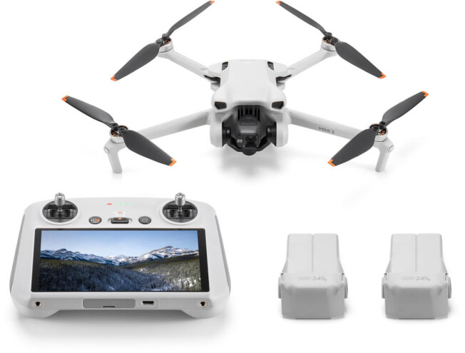 Droon DJI Mini 3 Fly More Combo (DJI RC) Fly More Combo (DJI RC)