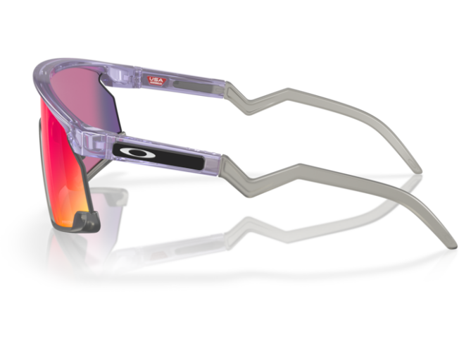 Päikeseprillid OAKLEY BXTR Transparent Lilac Prizm Road