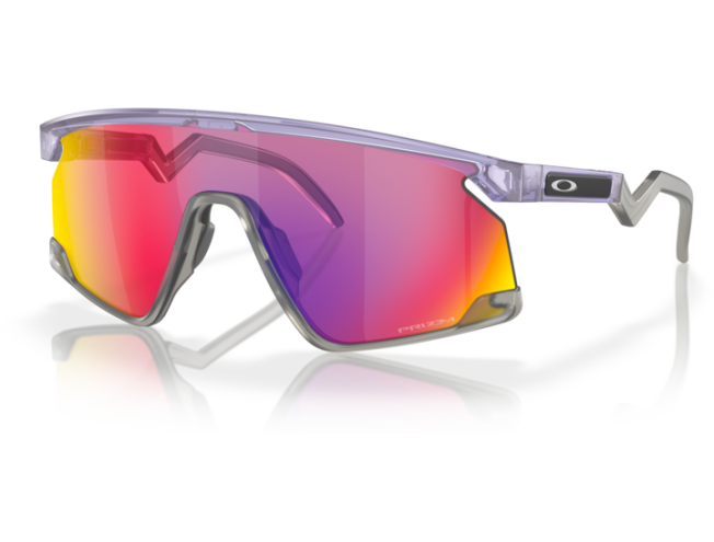 Päikeseprillid OAKLEY BXTR Transparent Lilac Prizm Road