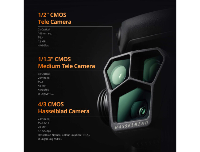 Droon DJI Mavic 3 Pro Fly More Combo (DJI RC Pro) Fly More Combo Fly More Combo DJI RC Pro puldiga