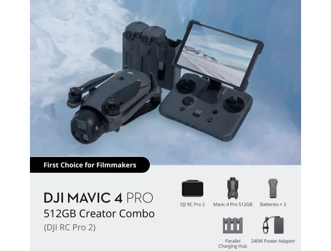 Droon DJI Mavic 4 Pro 512GB Creator Combo (DJI RC Pro 2)