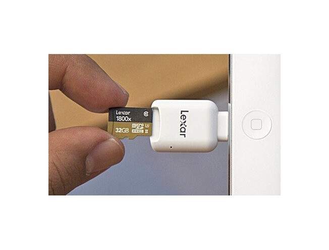 Lexar MicroSD Reader Lightning