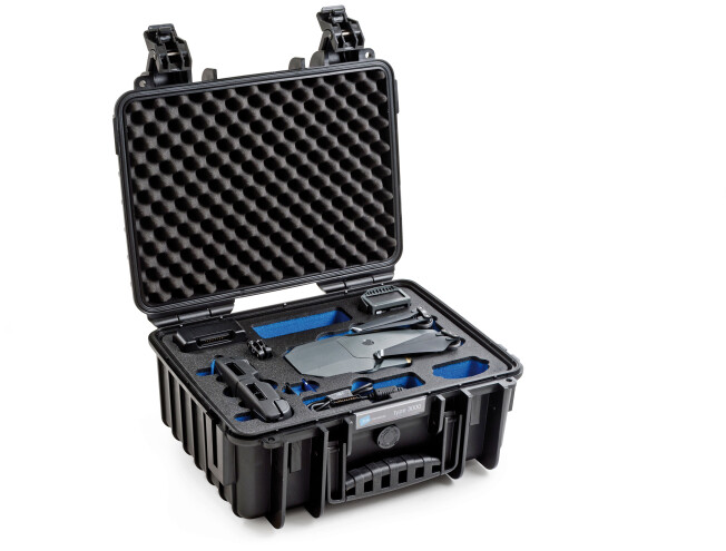 B&W Outdoor Case Type 3000/B- DJI Mavic Pro