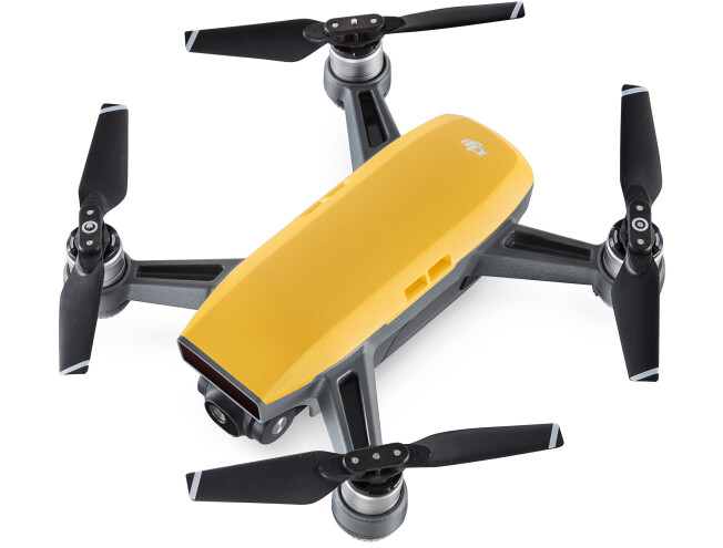 Droon DJI Spark Fly More Combo Kollane