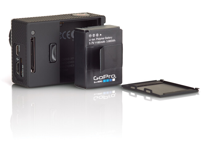 Laetav Liitium-ioon aku GoPro Hero3 kaamerale HERO3 aku 1180mAh