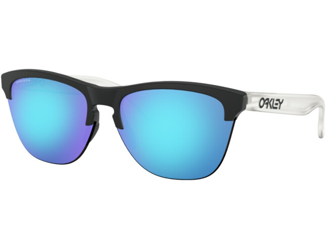 Päikeseprillid OAKLEY Frogskins Lite Matte Black PRIZM Sapphire Matte Black Prizm Sapphire