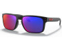 OAKLEY Holbrook Matte Black Positive Red Iridium