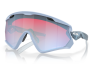 OAKLEY Wind Jacket 2.0 Matte Transparent Stonewash Prizm Snow Sapphire