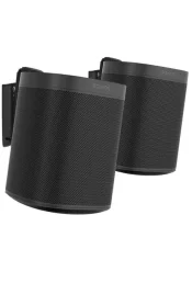 FLEXSON Wall Mount for Sonos One, One SL and Play:1 Pair - Black