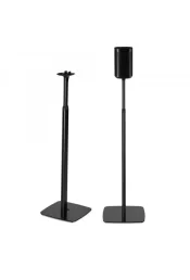 FLEXSON Adjustable Floor Stands for Sonos One, One SL and Play:1 Pair - Black
